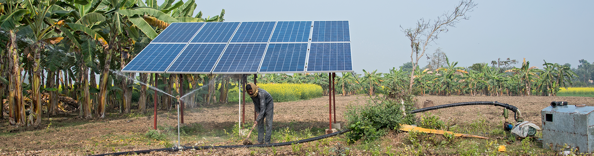 Powering Agriculture – Community based Solar Pump