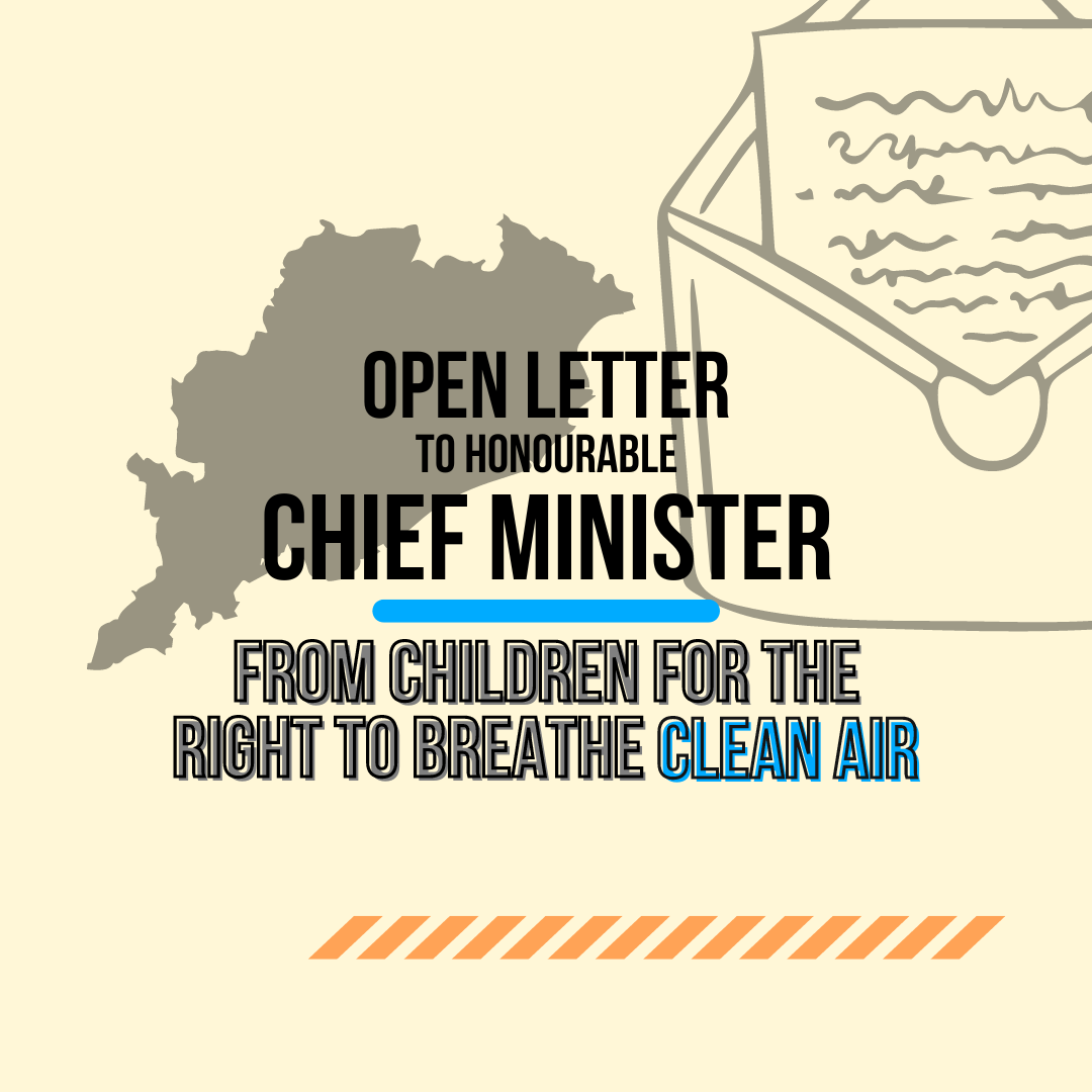 Open Letter presented to honourable Chief Minister in Odisha for Child Rights Week