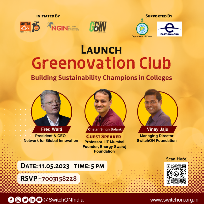 Launch of The Greenovation Club