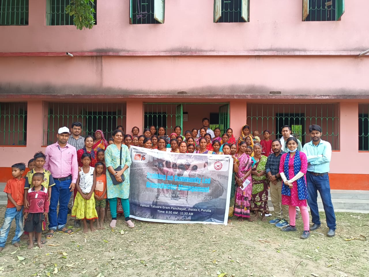 The National Panchayat Day Celebration at West Bengal