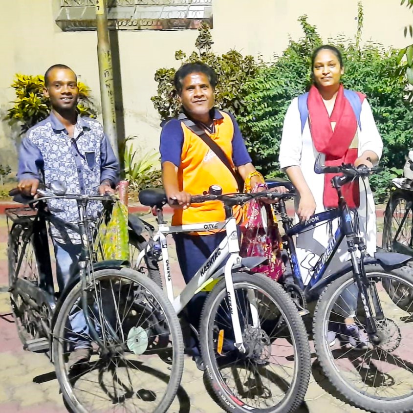 PSUs in Ranchi city supporting #Cycle2Work for a Green Commute