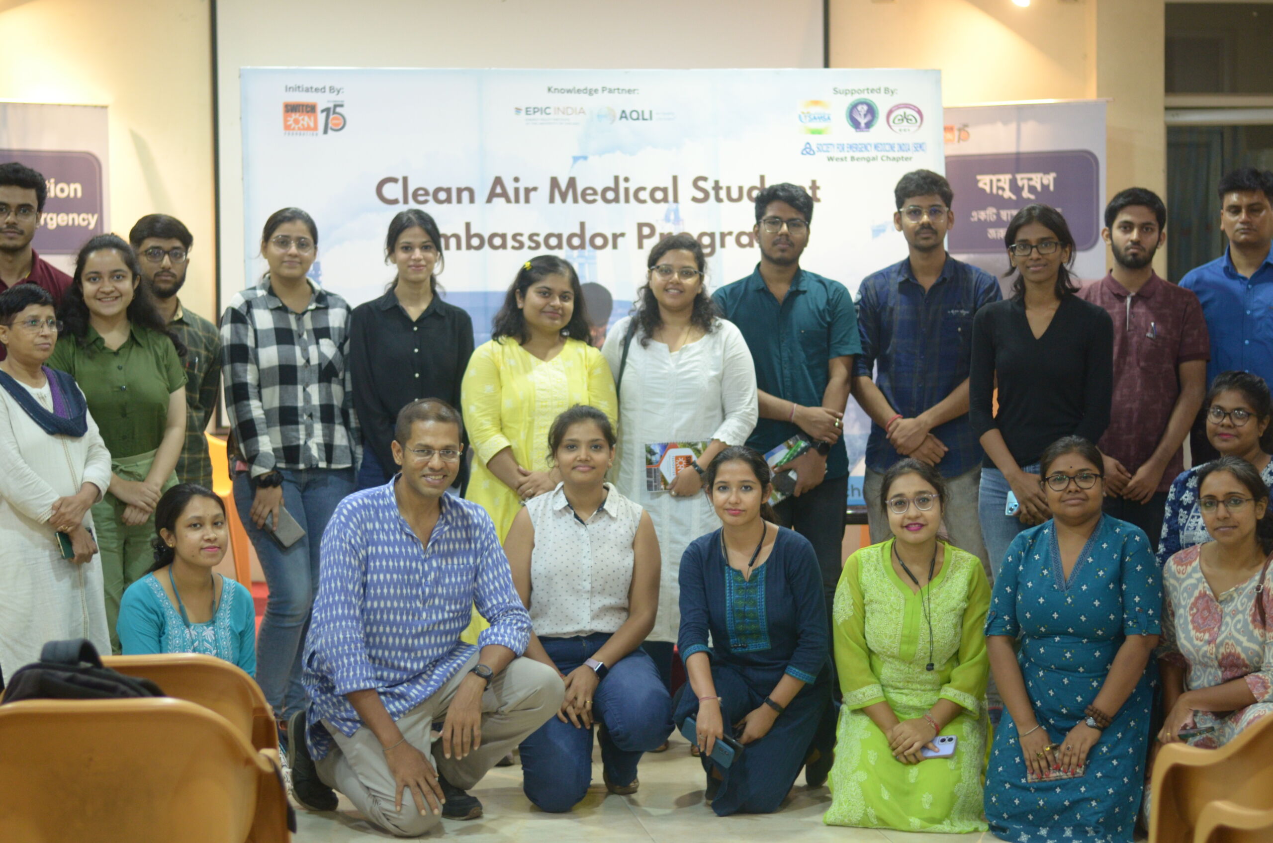 SwitchON Foundation & EPIC India, Chicago form Clean Air Medical Ambassadors to report Climate Change