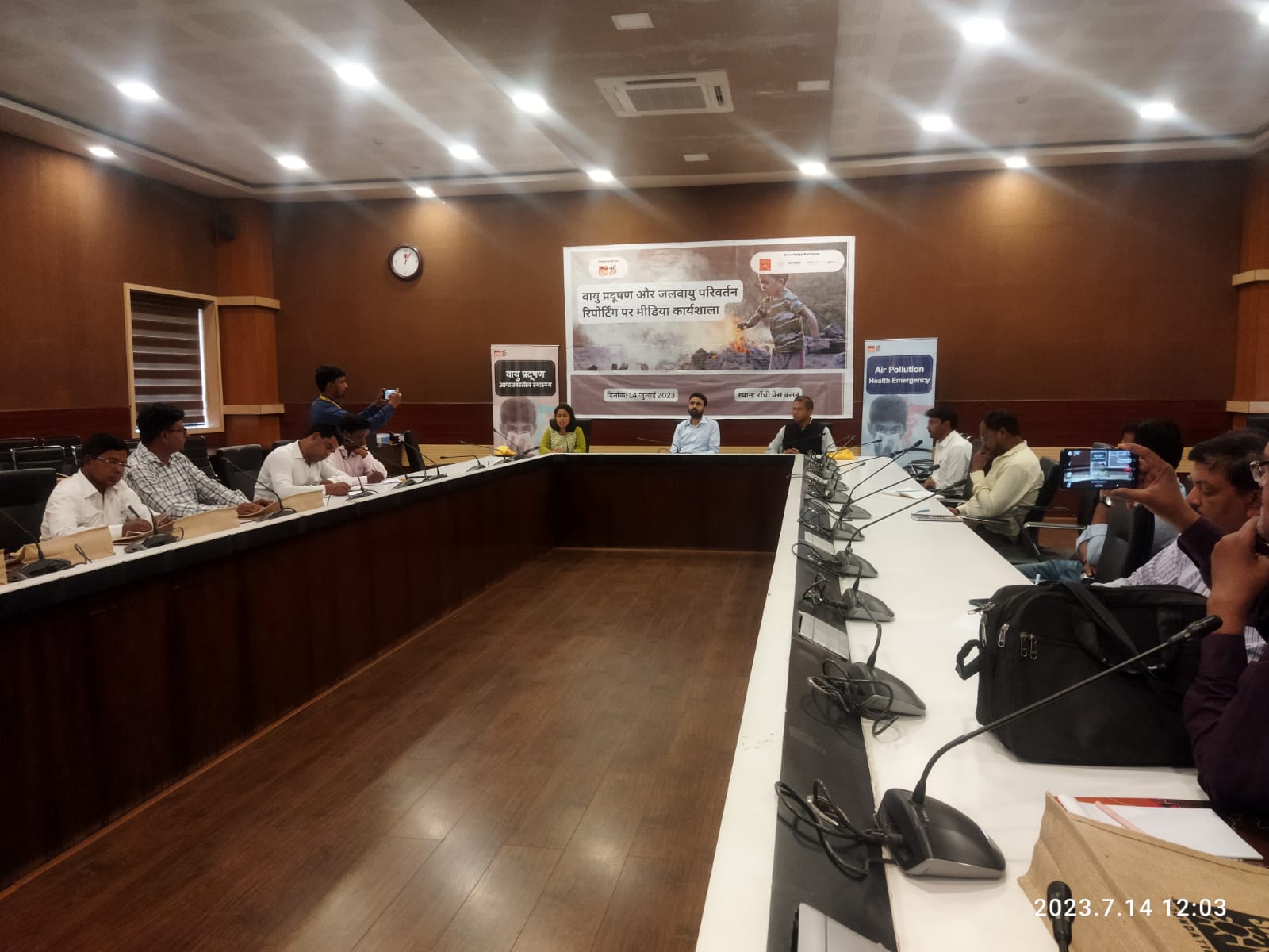 Media Workshop in Jharkhand empowers & equips journalists to tackle Air Pollution & Climate Change