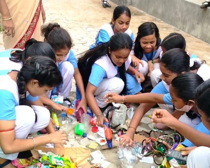 Odisha Schools follow circular economy to mark the initiation of Inter School Clean Air Championship