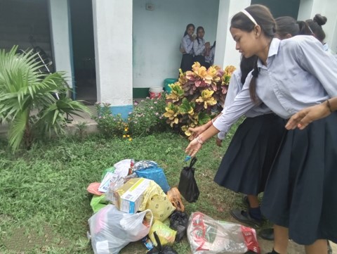 Jharkhand Schools follow circular economy to mark the initiation of Inter School Clean Air Championship