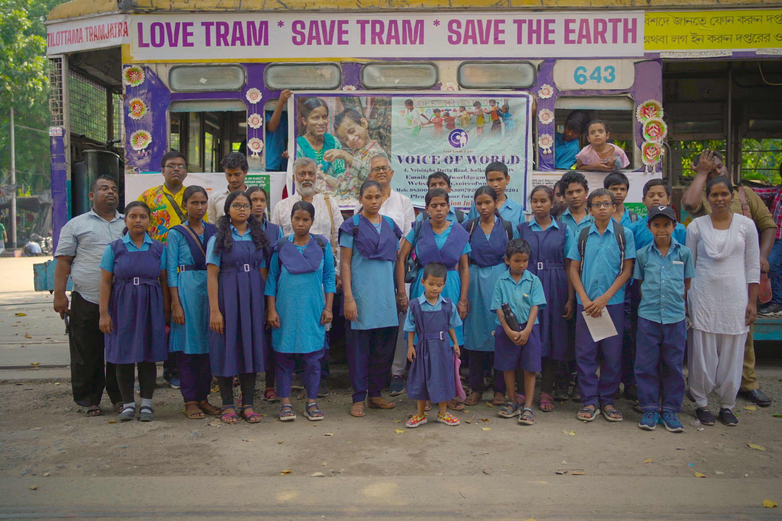 Special Tram Jatra sets the stage for Eco-friendly Durga Puja celebrations