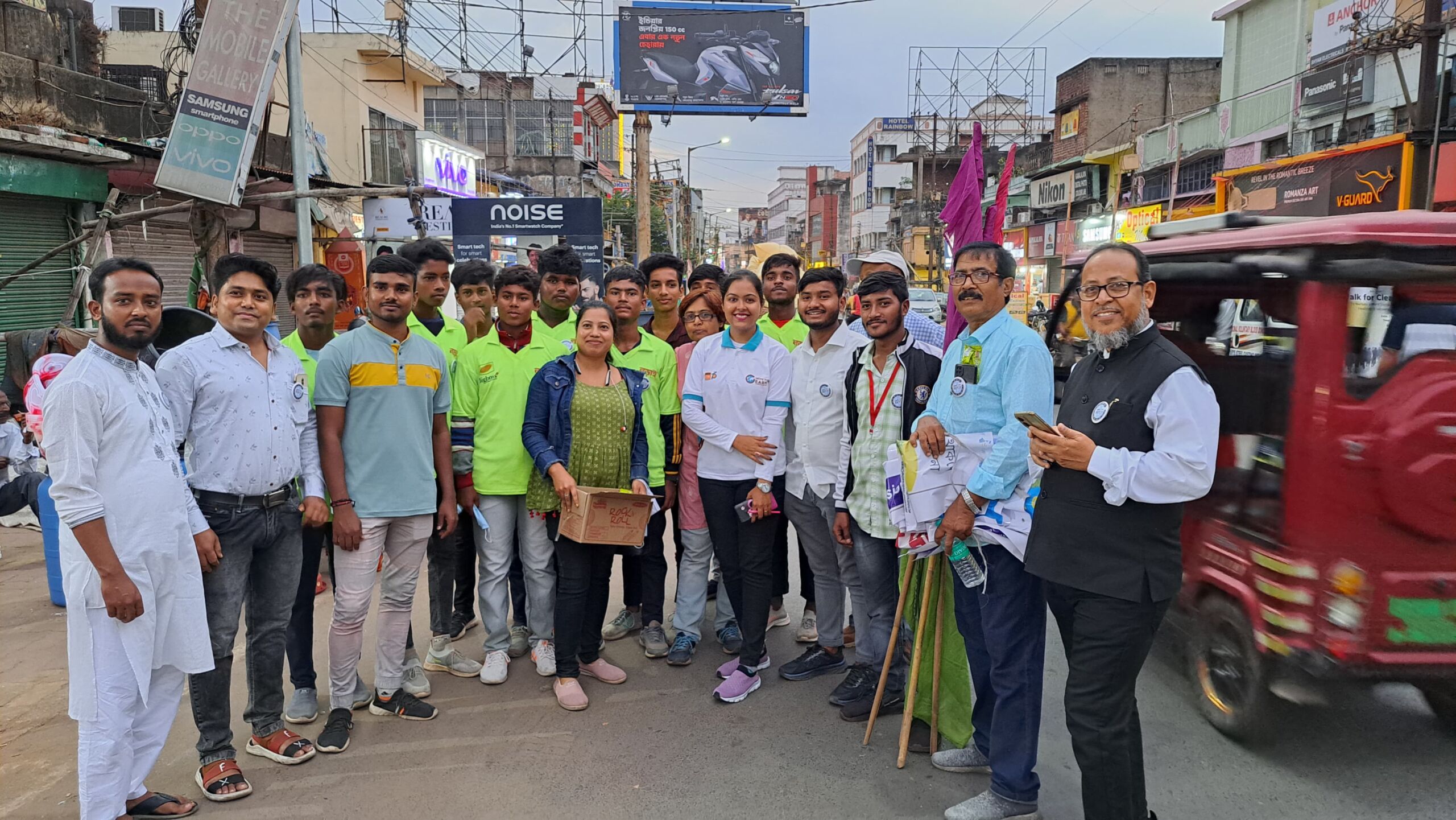 Children Walk for their Right to Breathe Clean Air Amid Child Rights Week in Durgapur