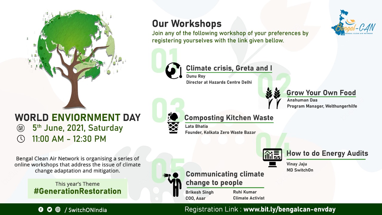 Register for World Environment Day & help us build resilient ecosystems