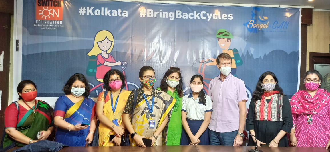 Children want Cycle to School, wrote to Chief Minister for cycle lanes in Kolkata