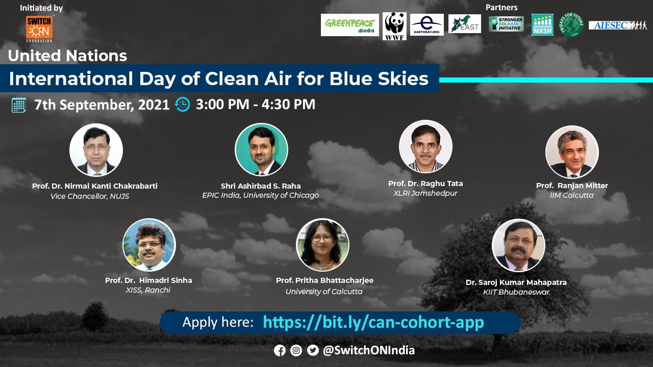 Celebrating UN International Day – Clean Air for Blue Skies