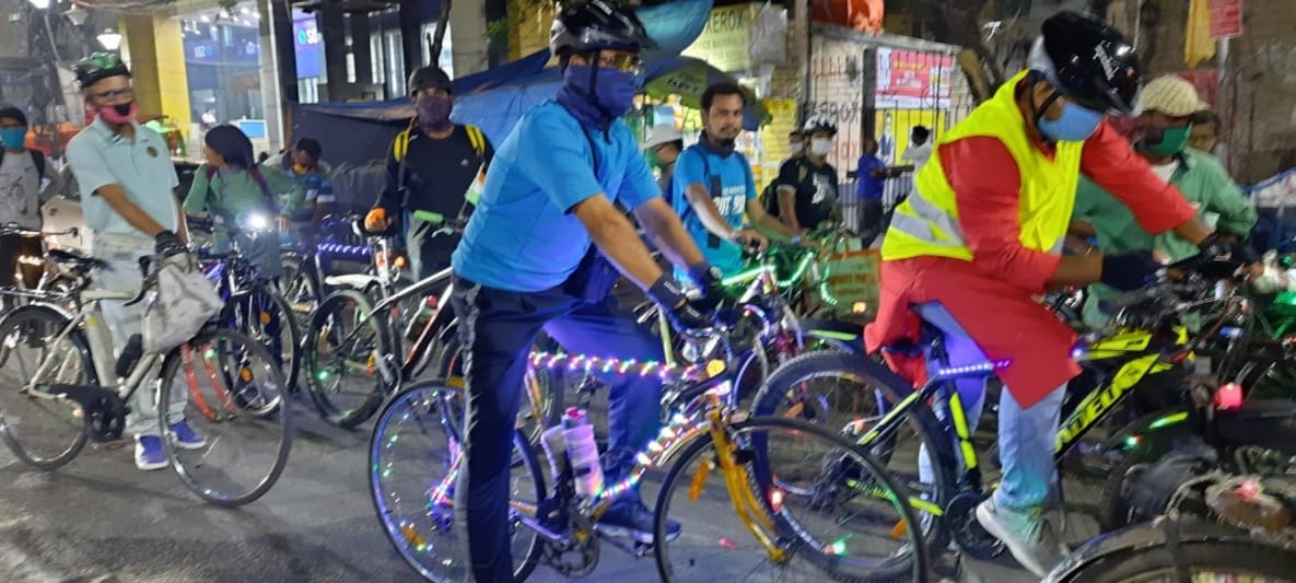 Cyclists across Odisha take the streets to #SayNoToFirecrackers