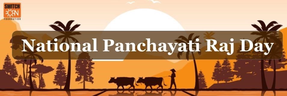 Special drive on National Panchayati Raj Day to sensitise farmers on Climate Smart Technologies