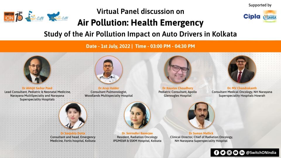 National Doctors’ Day – Air Pollution: Health Impact on Auto drivers in Kolkata